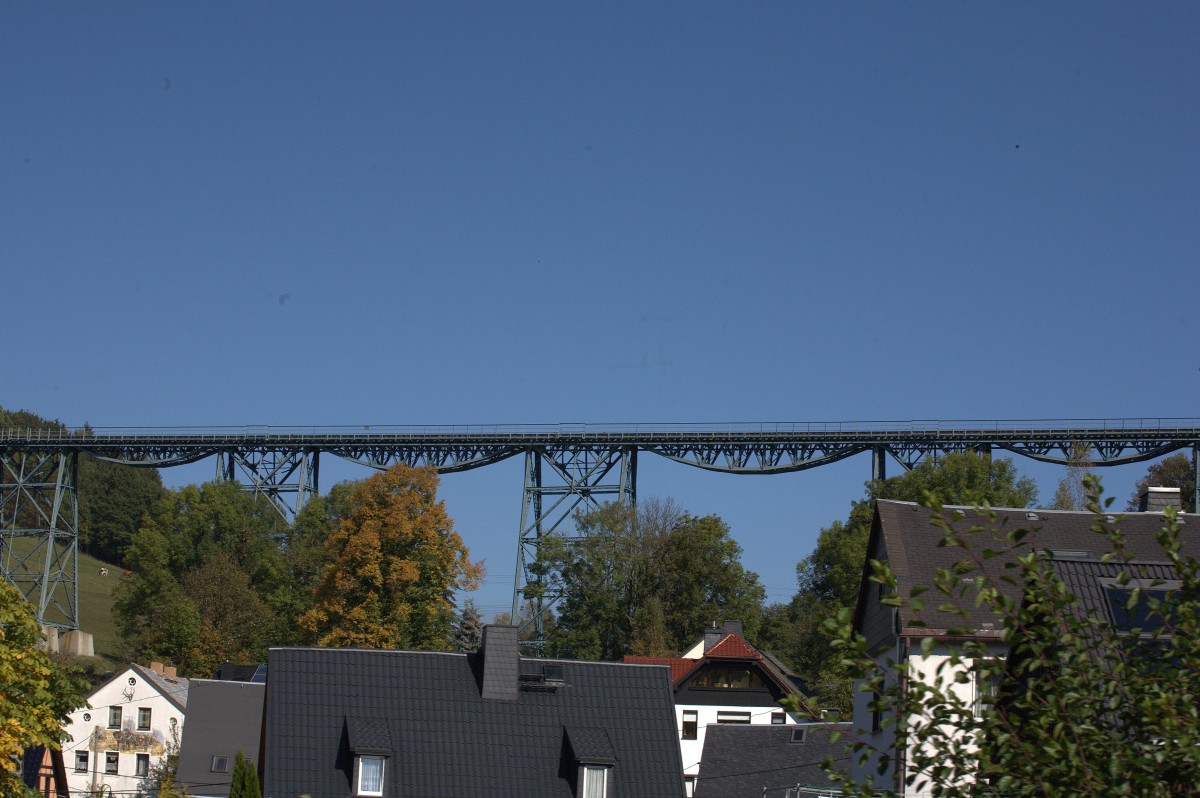 Das Markersbacher Viadukt.04.10.2014  12:43 Uhr.