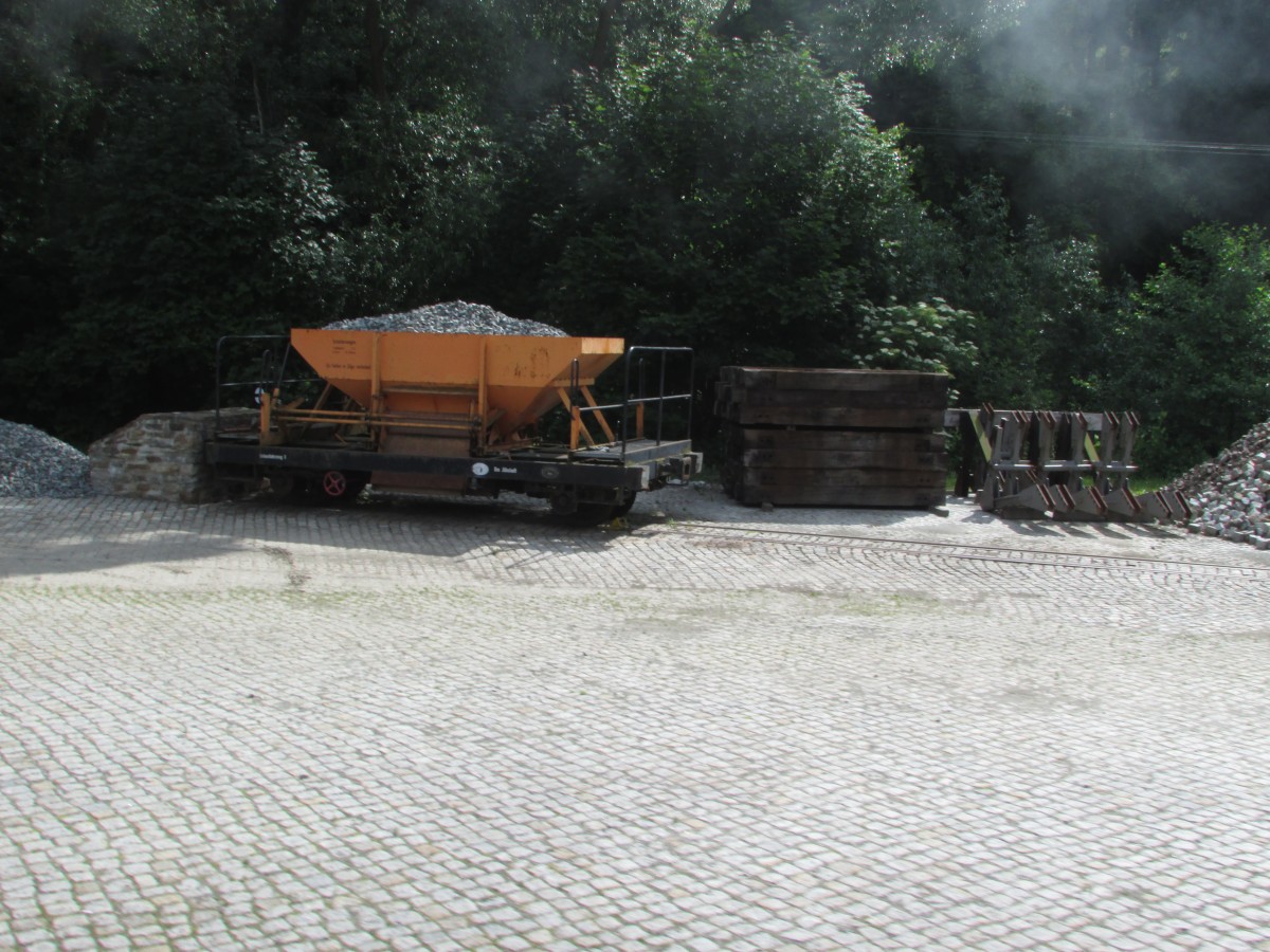 Ein Schooterwagen in Schmalzgrube am 13.Juli.2013