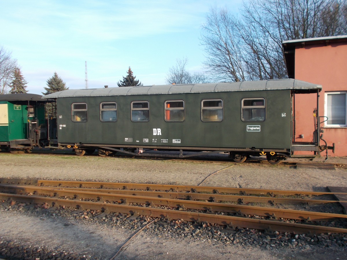 KB 970-502 steht eigentlich in der Putbuser Tradionsecke doch,am 18.Januar 2015,stand der Wagen nicht dort.