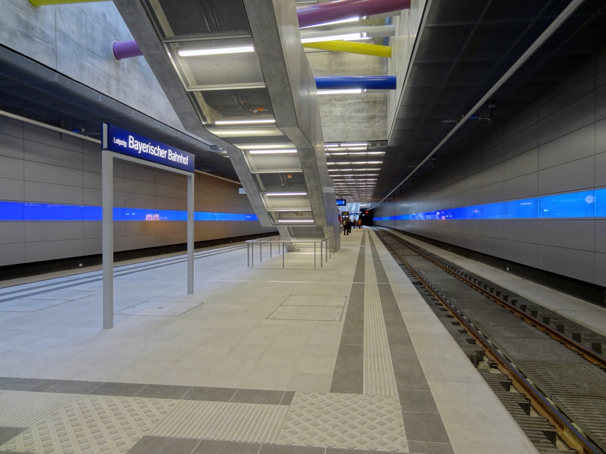Leipzig Bayerischer Bahnhof im Dezember 2013.
Aufgenommen im Dezember 2013.