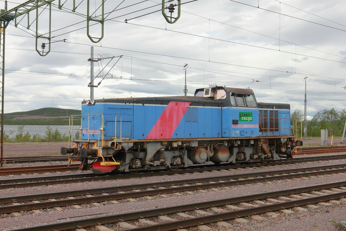 T44 351 am 22. Juni 2016 in Kiruna.