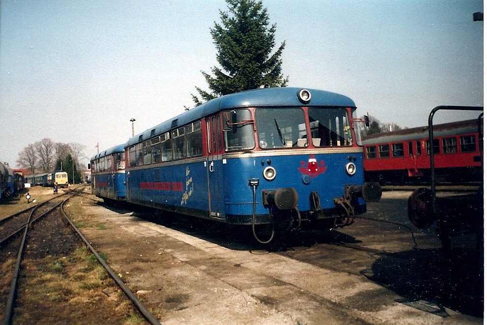 Uerdinger Schienenbus waren bei der PEG in Putlitz im Einsatz.