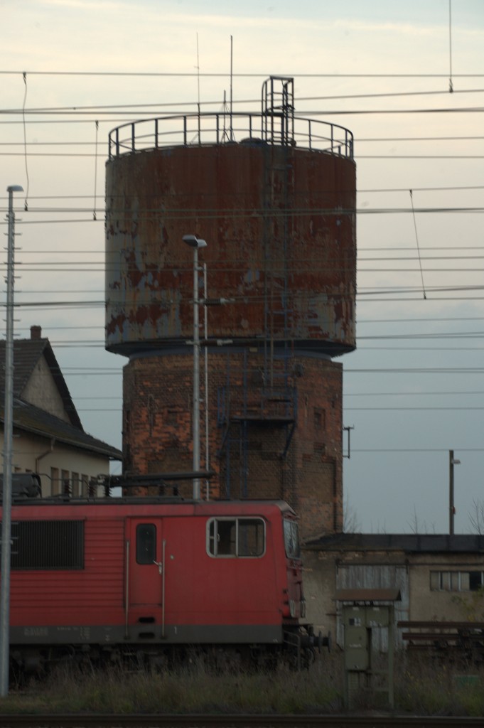 Wasserturm Falkenberg (Elster) 17.11.2014  16:04 Uhr.