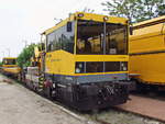 Gleisarbeitsfahrzeug BAWOMAG 54.22 (97 17 56 025 17 - 9) der Bahnbau Gruppe GmbH, Berlin am 18.