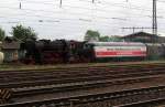 52 4867(Historische Eisenbahn Frankfurt) stand am 27.Mai.2014 im Bahnhof Darmstadt Kranichstein