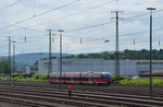 Ein 643 bei der Durchfahrt durch Koblenz-Lützel am 18.06.2016.
