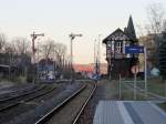 signale/325940/signalanlage-in-richtung-quedlinburg-im-bereich Signalanlage in Richtung Quedlinburg im Bereich des Hauptbahnhof Thale am 23. Februar 2014.