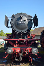 br-23-db-023/496950/23-042-am-morgen-des-07052016 23 042 am morgen des 07.05.2016 im Eisenbahnmuseum Darmstadt-Kranichstein