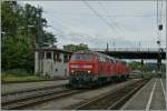 DB V 218 in Lindau. Die beiden Loks werden fr die EC Mnchen - Lindau (Zrich) bentigt.
19.09.2013