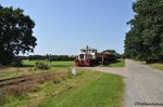 Die Museumseisenbahn Friesoythe-Cloppenburg kurz vor Bsel am (27.08.2016)
Platz 3 (Bild des Monats) August.2016