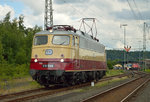 E10 1309 auf dem Bahnhof Koblenz-Lützel am 18.06.2016.