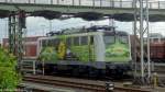 140-002 stand am 21.Juni 2014 in Schweinfurt Hbf abgestellt.
