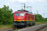 br-140-e-40/503345/140-003-von-ebm-cargo-bei 140 003 von EBM Cargo bei der Durchfahrt durch Weiterstadt am 10.06.2016
