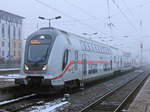Einfahrt IC 2033 nach Leipzig in den Bahnhof von Magdeburg am 22.