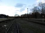 Der Bahnhof Elend am 10.Jan.2014.