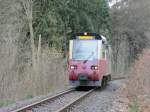 187 018-7 als HSB 8972 nach Quedlinburg am 22.Februar 2014 bei der Einfahrt in den Haltepunkt Drahtzug.
