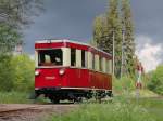 harzer-schmalspurbahnen/344535/187-001-3-am-24-mai-2014 187 001-3 am 24. Mai 2014 auf der Strecke in Richtung Stiege. 