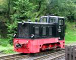 pressnitztalbahn/427369/199-009-in-joehstadt-im-aug2013 199 009 in Jhstadt im Aug.2013
