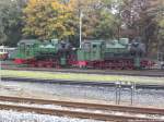 Blick auf Die Abgestellte RBB Mh 52 & Mh 53 in Putbus am 17.10.13