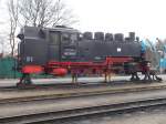 ruegensche-baederbahn/416476/99-1781-aufgebocktam-29maerz-2015in-putbus 99 1781 aufgebockt,am 29.März 2015,in Putbus.