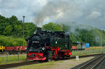 ruegensche-baederbahn/510943/99-1781-6-rangierte-am-18072016-zum 99 1781-6 rangierte am 18.07.2016 zum P 105 in Putbus