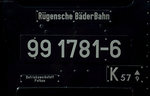 ruegensche-baederbahn/511311/detailaufnahme-bei-99-1781-6-am-19072016 Detailaufnahme bei 99 1781-6 am 19.07.2016 in Sellin Ost