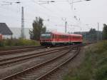 Noch nicht den Zielbahnhof Lübeck erreicht hatte,am 03.Oktober 2014,der 628 645 als Dieser,aus Szczecin kommend,den Bahnhof Güstrow erreichte.