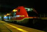 641 022 steht am Abend des 17.10.14 am Bahnsteig 1a in Gotha und wartet auf die Abfahrt Ri.Bad Langensalza
