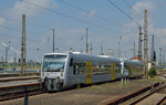br-650-stadler-regioshuttle/514305/mrb-650-bei-der-einfahrt-in MRB 650 bei der Einfahrt in Leipzig am 26.07.2016