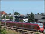 br-429-stadler-flirt/351487/5-teilger-stadtler-flirt-br-429-als 5-teilger Stadtler Flirt (BR 429) als Hanse-Express in Sassnitz am 26.06.2014