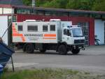 Am 22.Mai 2009 stand die Einsatzleitung mit ihren Mercedes bei der ehmaligen Rettungswache in Bergen/Rgen.