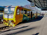 diesel-triebzuege/603357/914-012-0-im-bahnhof-cheb-am 914 012-0 im Bahnhof Cheb am 22. Februar 2018.