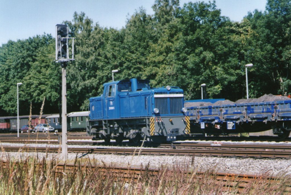 251 901-5 stand am 29.Juni.2011 auf dem Bahnhof Putbus(Gescannt)