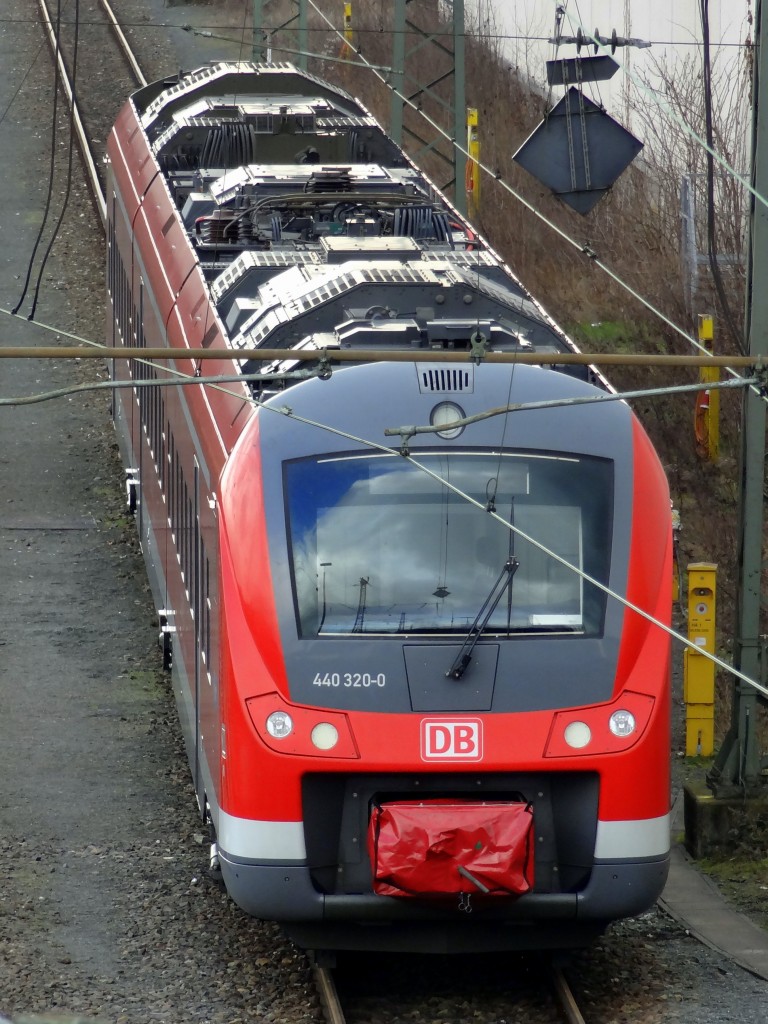 440-320 legt in Bamberg eine Pause ein.
Aufgenommen im Februar 2014.