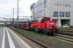 Am 30 Mai 2014 rangiert 261 039 in Darmstadt Hbf.
