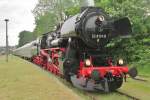 Dampfpendel mit 52 8131 steht in Nossen am 23 Mai 2015.