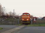 V60 1264 der RIS zu sehen am 06.11.15 in Oelsnitz/V. im Anschluss des ACZ Oelsnitz.