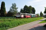 Die Museumseisenbahn Friesoythe-Cloppenburg in Friesoythe am (27.08.2016)