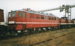 109 048 abgestellt,im März 1999,in Rostock.