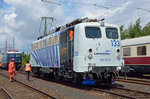 139 133 (Lokomotion) rückte in die Lokaufstellung zur Lokparade am 18.06.2016 vor.