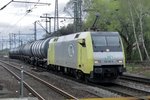 Nördlicher Durchfahrt von ITL 152 197 in Hamburg Harburg am 28 April 2016.