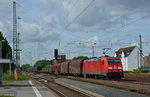 185 359 bei der Durchfahrt durch Darmstadt-Kranichstein am 21.05.2016.