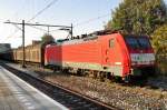 Am 1 November 2014 durchfahrt 189 029 Tilburg in die Niederlnde.