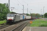 MRCE 189 210 dönnert durch Viersen am 10 Mai 2016.