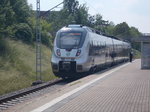 Der 1442 601 ist,am 05.Juni 2016,in der Endstation Leipzig Miltitzer Allee eingetroffen.