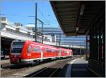 Der DB VT 612 902 in Lausanne. 
20. Aug. 2013
