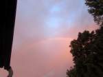 Ein Regenbogen am 28.Juli.2013 in Weiterstadt