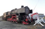 Ty 43-92 (eine ex-42er) steht am 30 April 2016 in Wolsztyn.