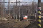 Bereitgestellt wird der Zug  nach Cheb in Karlovy Vary  am 14.02.2014 14:02 Uhr.